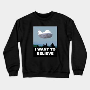 I Want To Believe. Crewneck Sweatshirt